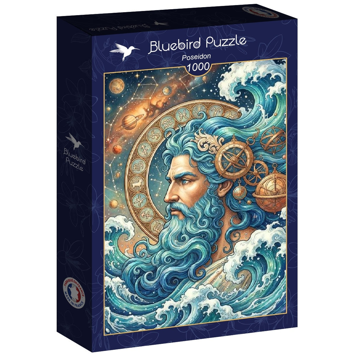 Poseidon - 1000 Piece Jigsaw Puzzle (Bluebird)