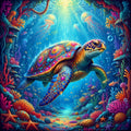 Sea Turtle - 1000 Piece Jigsaw Puzzle (Bluebird)