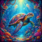 Sea Turtle - 1000 Piece Jigsaw Puzzle (Bluebird)