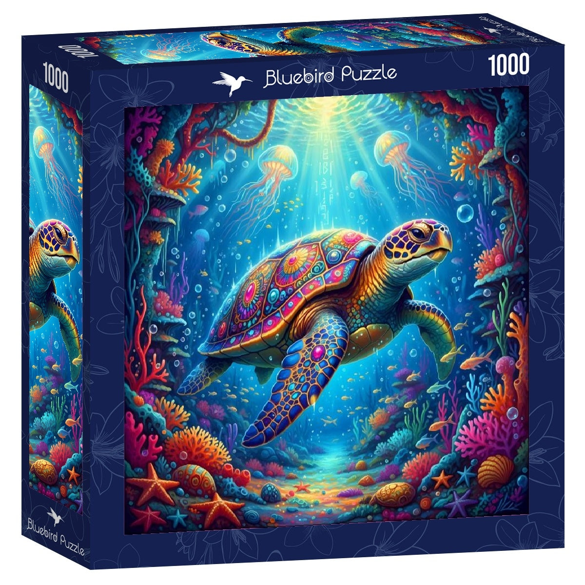 Sea Turtle - 1000 Piece Jigsaw Puzzle (Bluebird)