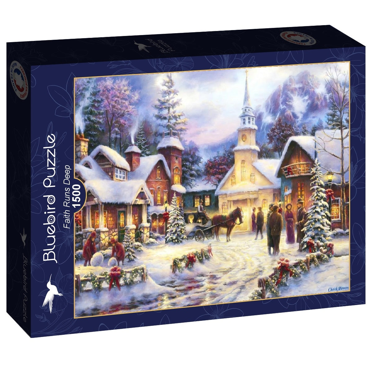 Chuck Pinson - Faith Runs Deep - 1500 Piece Jigsaw Puzzle (Bluebird)