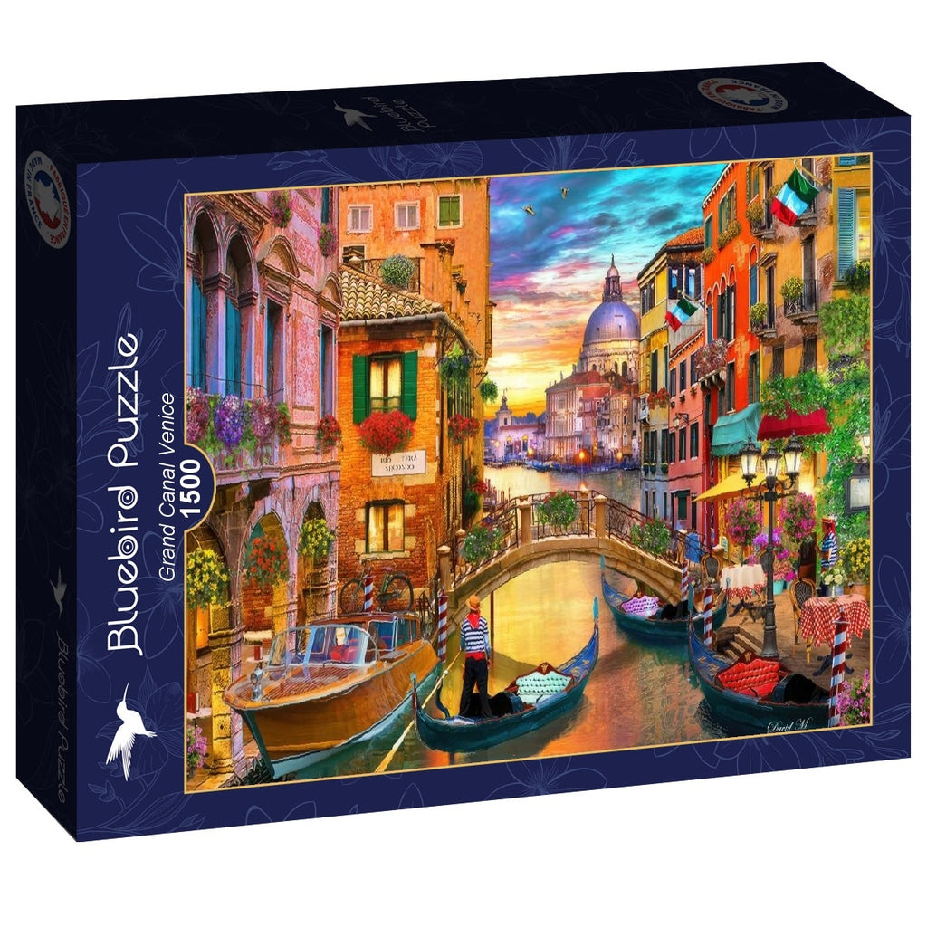 Grand Canal Venice - 1500 Piece Jigsaw Puzzle (Bluebird)