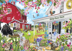 Spring Green Farm - 1500 Piece Jigsaw Puzzle (Bluebird)