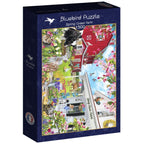 Spring Green Farm - 1500 Piece Jigsaw Puzzle (Bluebird)
