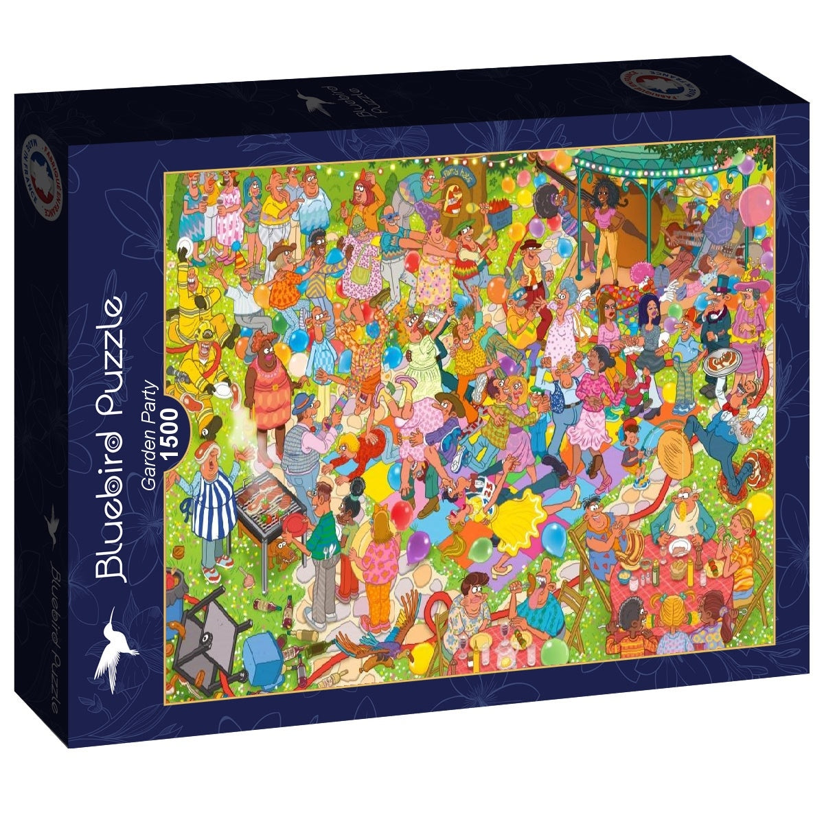 Garden Party - 1500 Piece Jigsaw Puzzle (Bluebird)