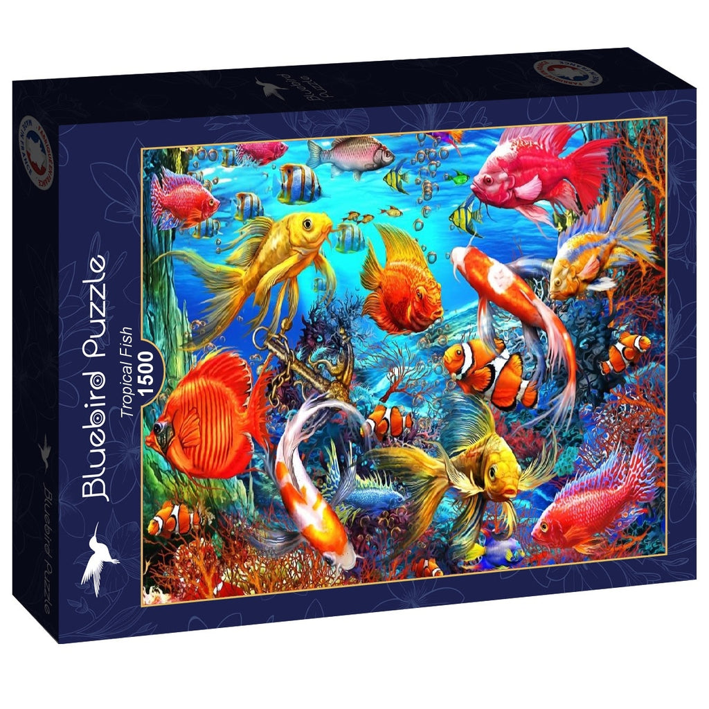 Tropical Fish - 1500 Piece Jigsaw Puzzle (Bluebird)