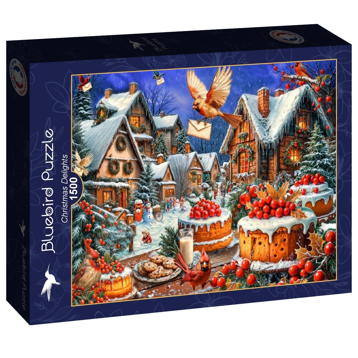 Christmas Delights - 1500 Piece Jigsaw Puzzle (Bluebird)