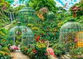 The Garden Greenhouses - 1500 Piece Jigsaw Puzzle (Bluebird)