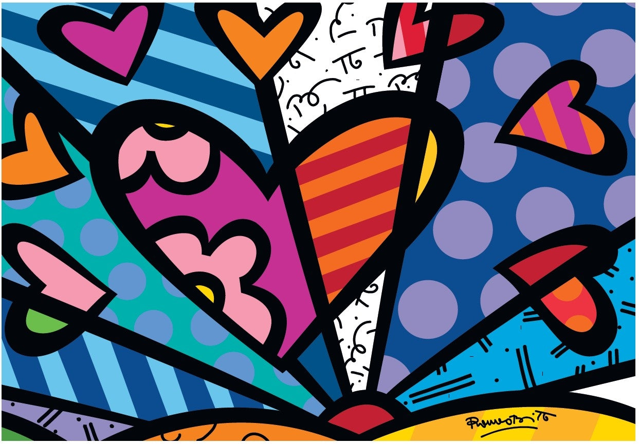 Romero Britto - Sunset - 2000 Piece Jigsaw Puzzle (Bluebird)