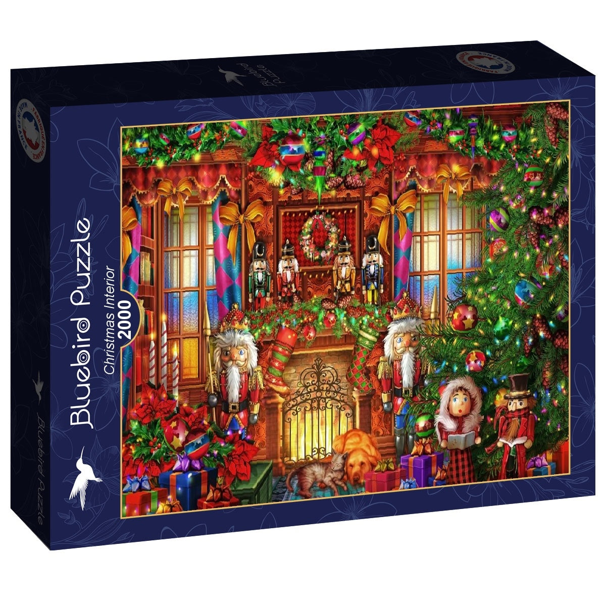 Christmas Interior - 2000 Piece Jigsaw Puzzle (Bluebird)
