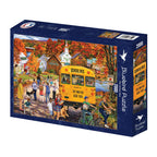 The School Bus - 2000 Piece Jigsaw Puzzle (Bluebird)
