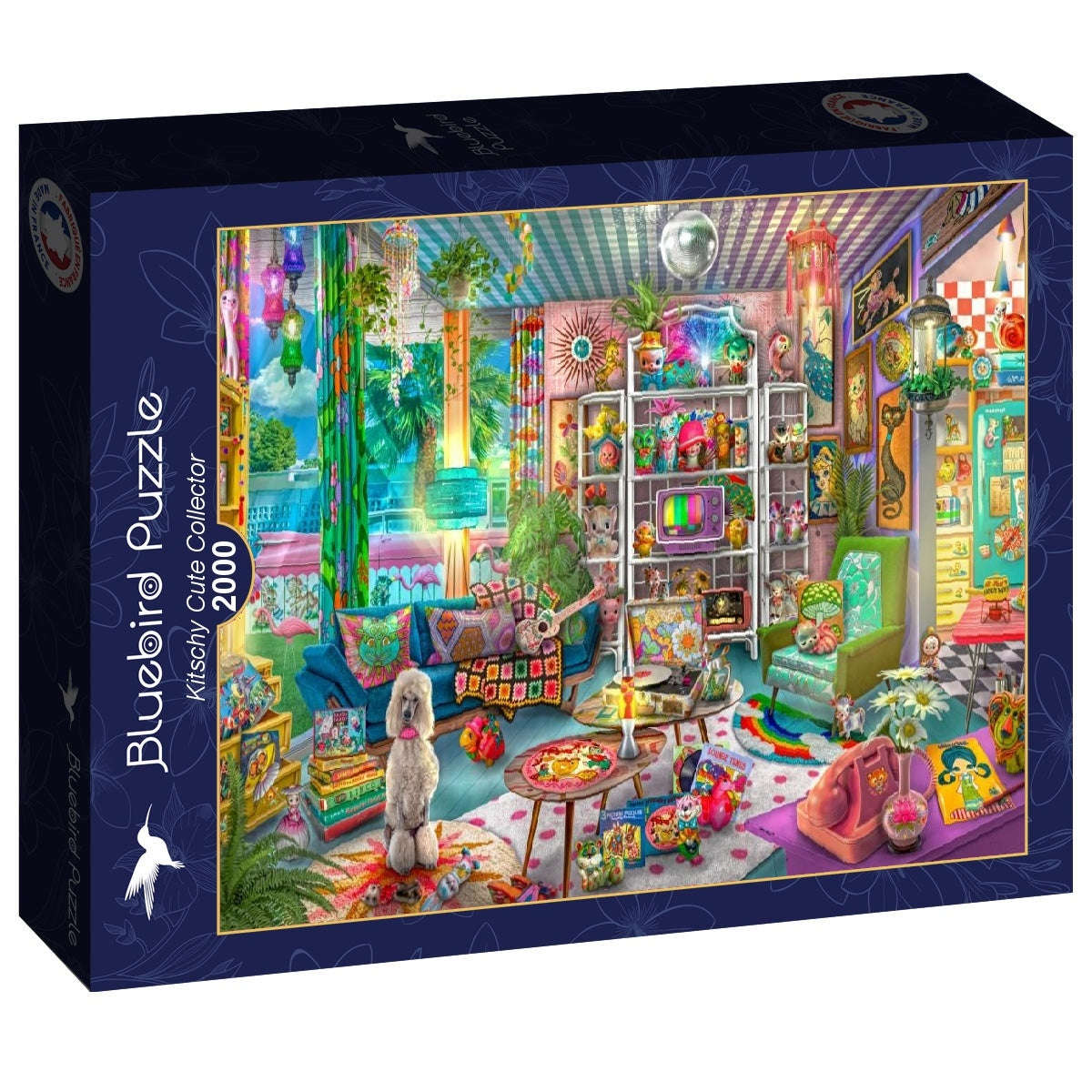 Kitschy Cute Collector - 2000 Piece Jigsaw Puzzle (Bluebird)