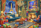 Christmas in Paris - 2000 Piece Jigsaw Puzzle (Bluebird)