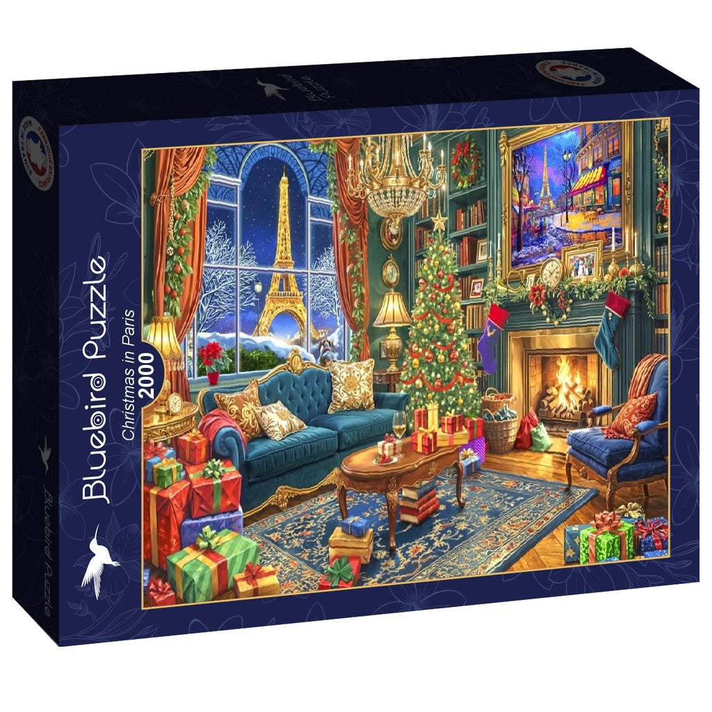 Christmas in Paris - 2000 Piece Jigsaw Puzzle (Bluebird)