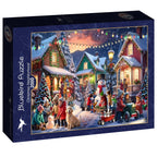 Christmas Neighborhood - 2000 Piece Jigsaw Puzzle (Bluebird)