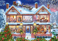 Christmas House - 2000 Piece Jigsaw Puzzle (Bluebird)