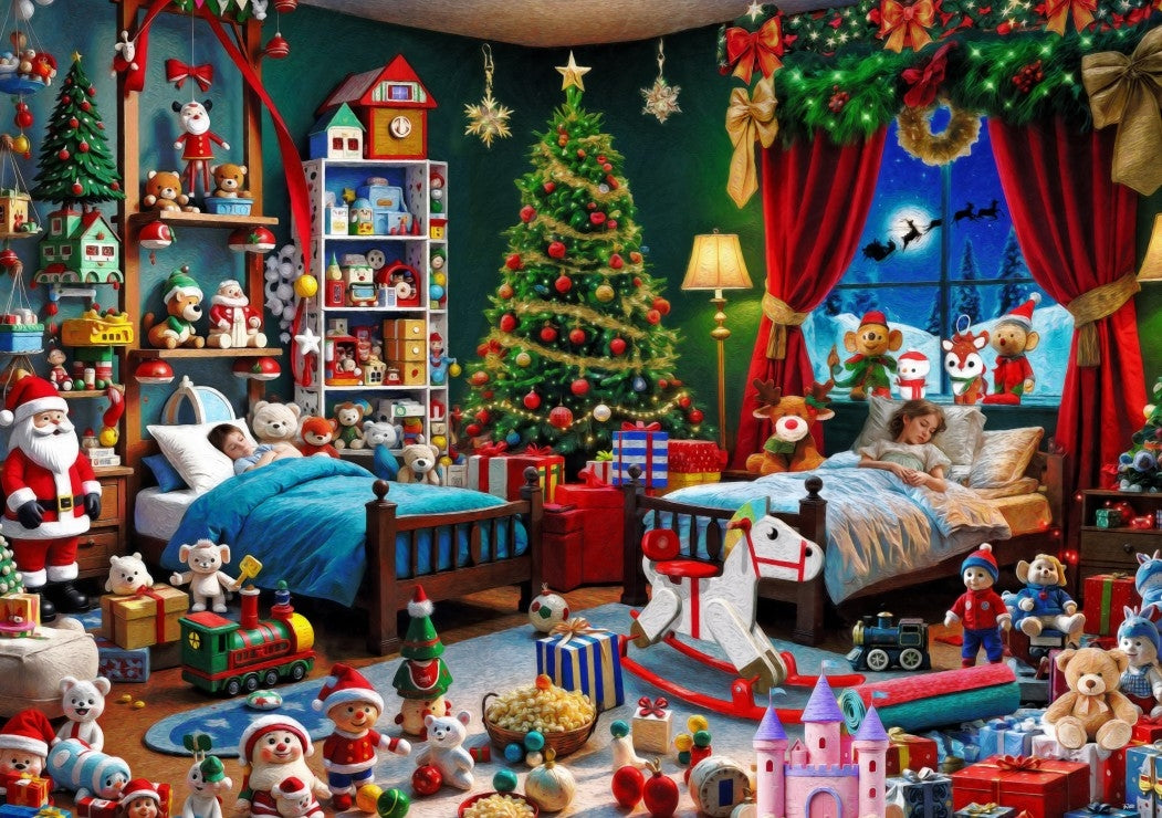 Christmas Delivery - 2000 Piece Jigsaw Puzzle (Bluebird)