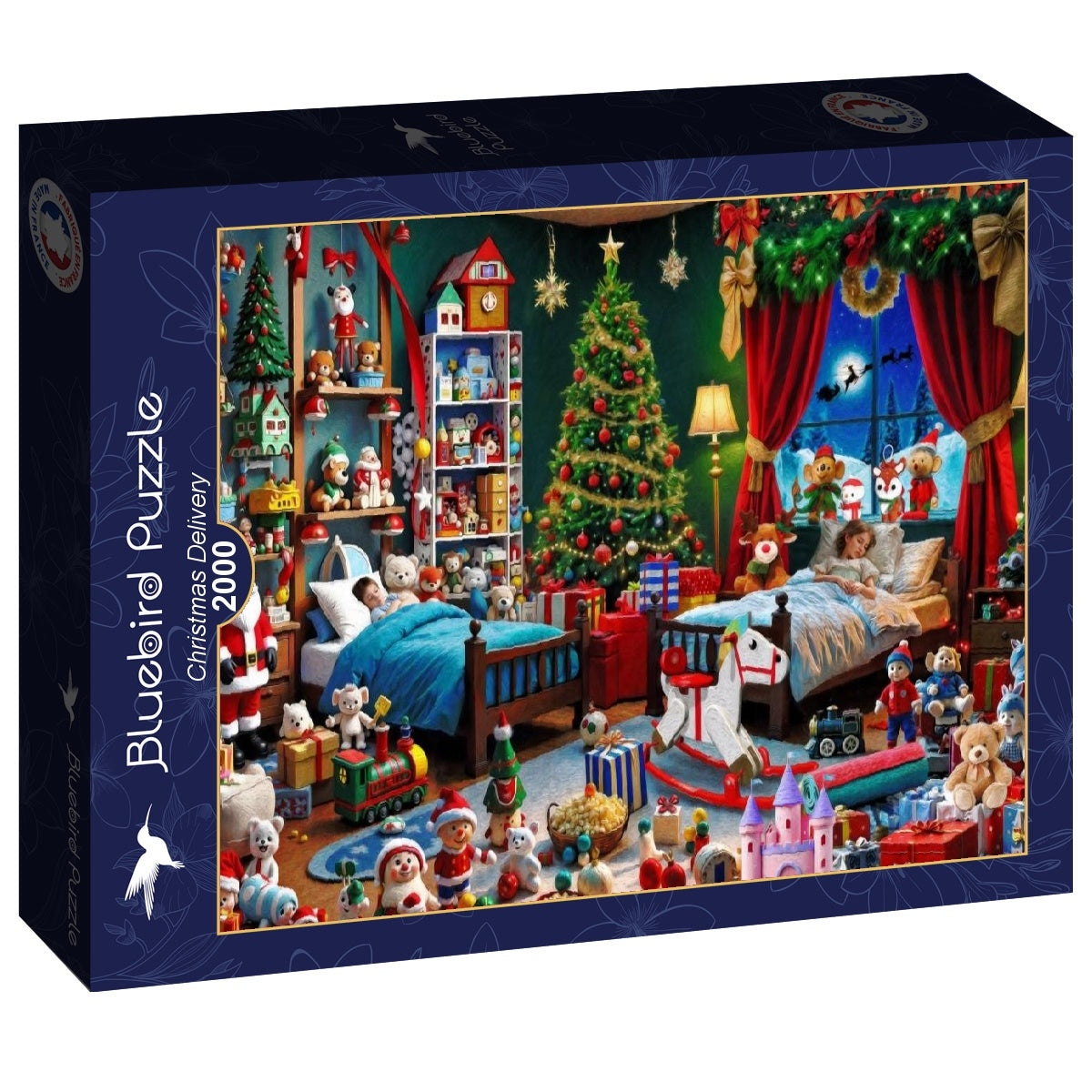 Christmas Delivery - 2000 Piece Jigsaw Puzzle (Bluebird)