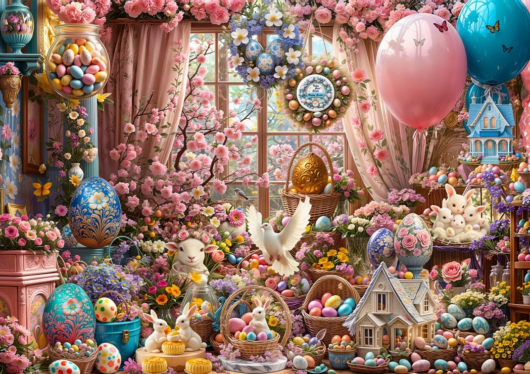 Easter Delights - 2000 Piece Jigsaw Puzzle (Bluebird)