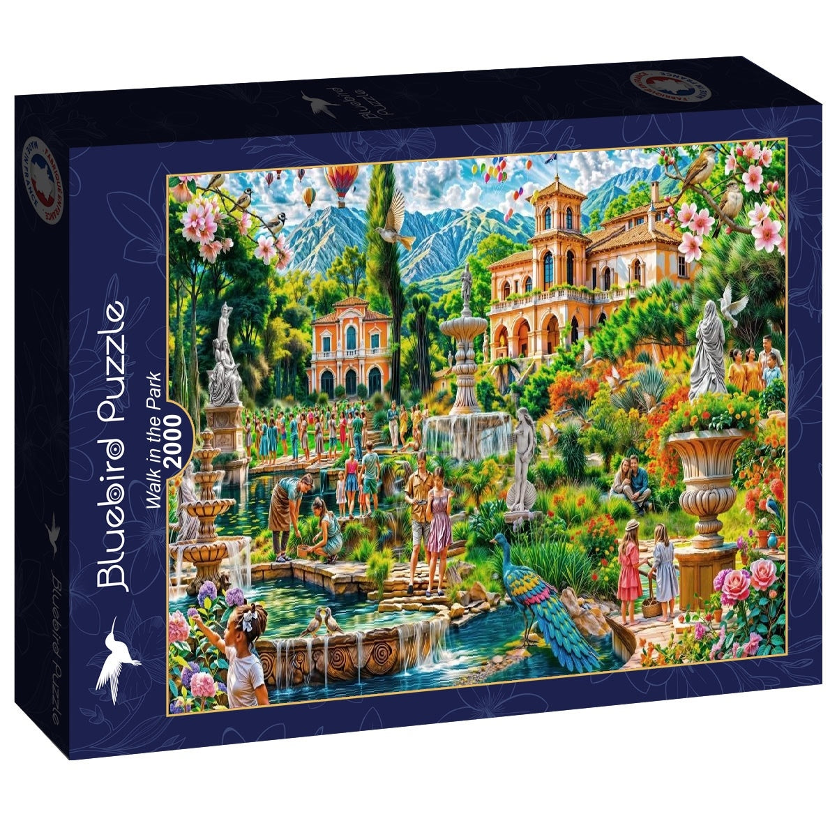 Walk in the Park - 2000 Piece Jigsaw Puzzle (Bluebird)