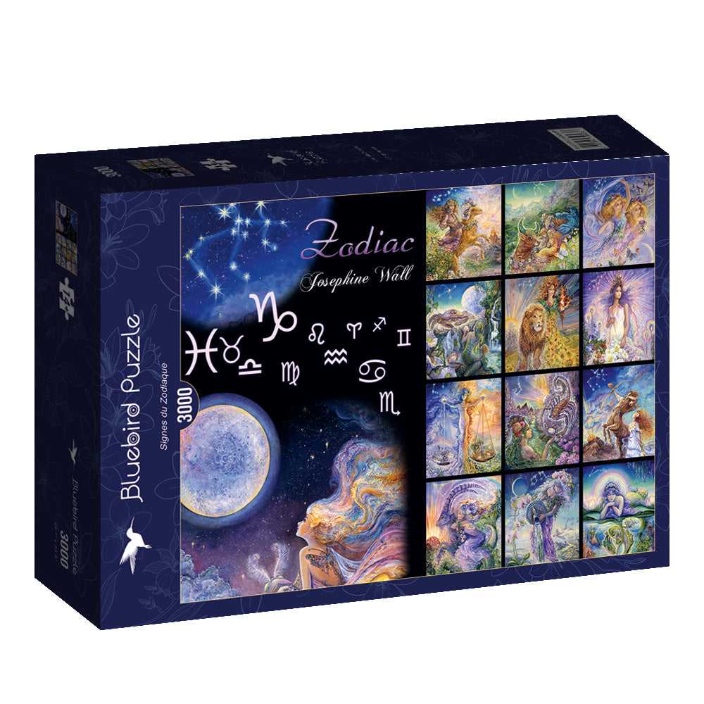Signes du Zodiaque - 3000 Piece Jigsaw Puzzle (Bluebird)