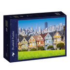 San Francisco, Painted Ladies - 3000 Piece Jigsaw Puzzle (Bluebird)