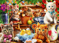 Kittens in the Potting Shed - 3000 Piece Jigsaw Puzzle (Bluebird)