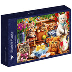 Kittens in the Potting Shed - 3000 Piece Jigsaw Puzzle (Bluebird)
