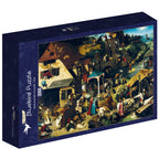 Pieter Bruegel the Elder - Netherlandish Proverbs, 1559 - 3000 Piece Jigsaw Puzzle (Bluebird)