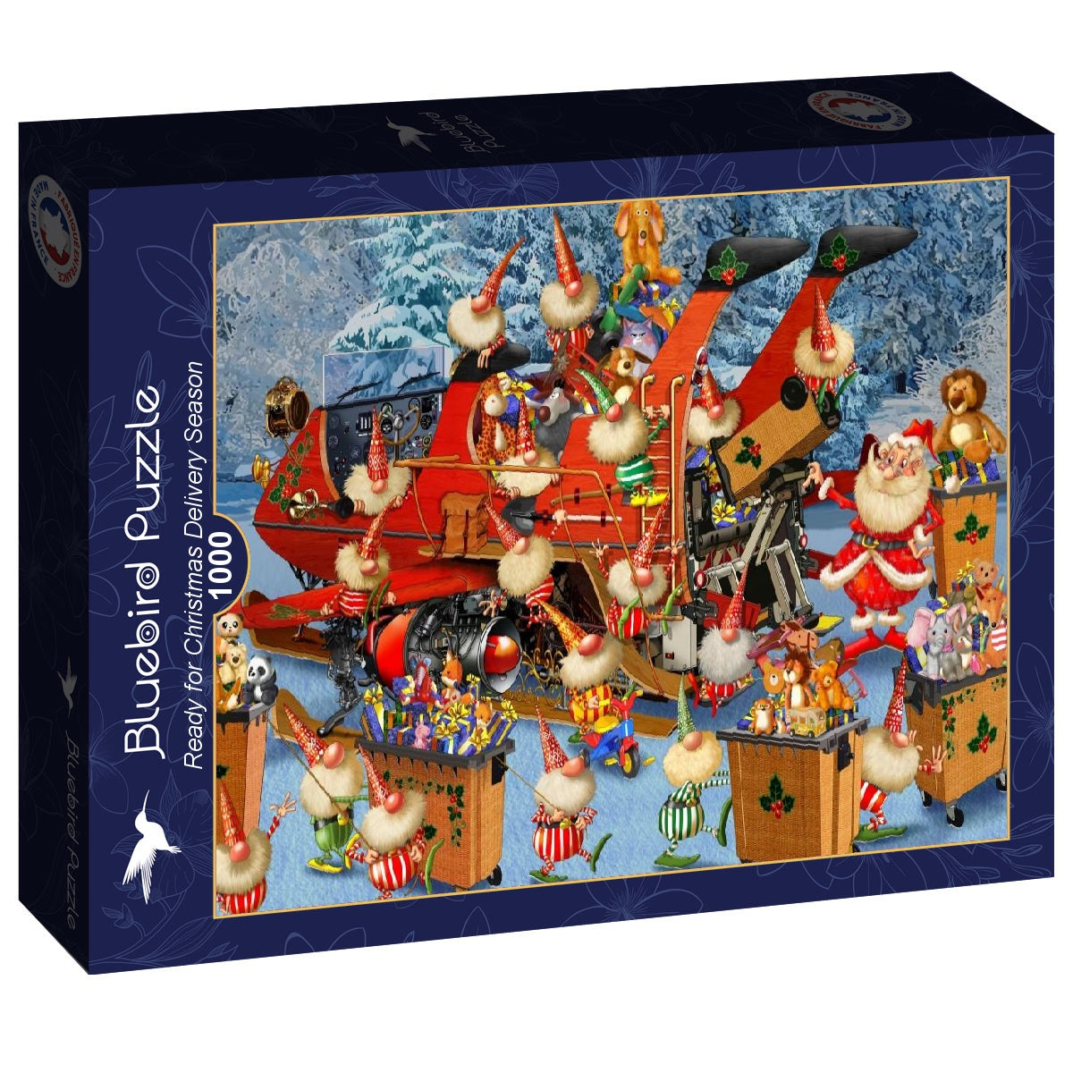 Bluebird - Ready for Christmas Delivery Season - 1000 Piece Jigsaw Puzzle