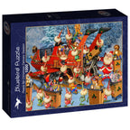 Ready for Christmas Delivery Season – 1000 Piece Jigsaw Puzzle (Bluebird)