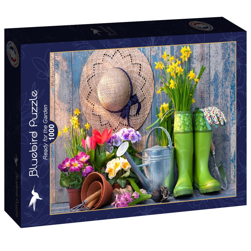 Ready for the Garden – 1000 Piece Jigsaw Puzzle (Bluebird)