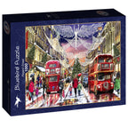 Regent Street – 1000 Piece Jigsaw Puzzle (Bluebird) - Completed Puzzle