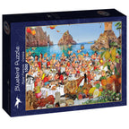 Corsica by Ruyer François – 1000 Piece Jigsaw Puzzle (Bluebird)