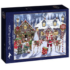 Santa's Workshop – 1000 Piece Jigsaw Puzzle (Bluebird)