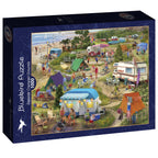 Seaside Cramped Groundsy – 1000 Piece Jigsaw Puzzle (Bluebird)