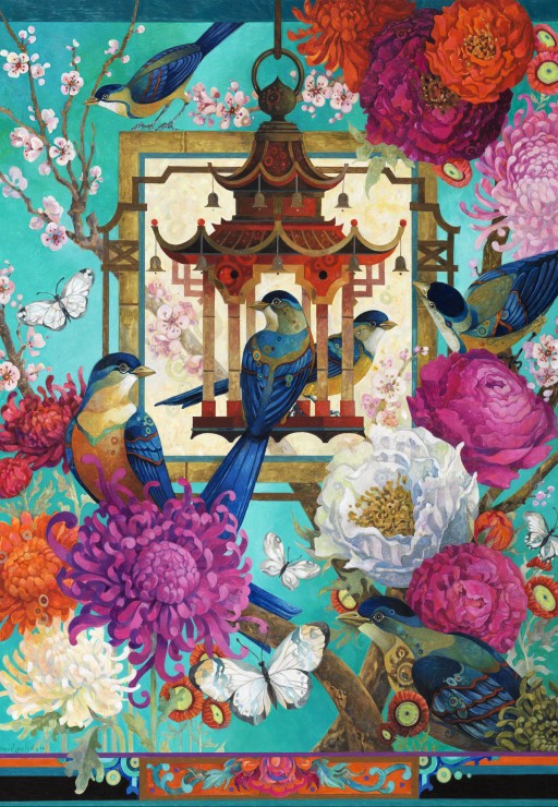 The Asiatic Garden – 1000 Piece Jigsaw Puzzle (Bluebird)