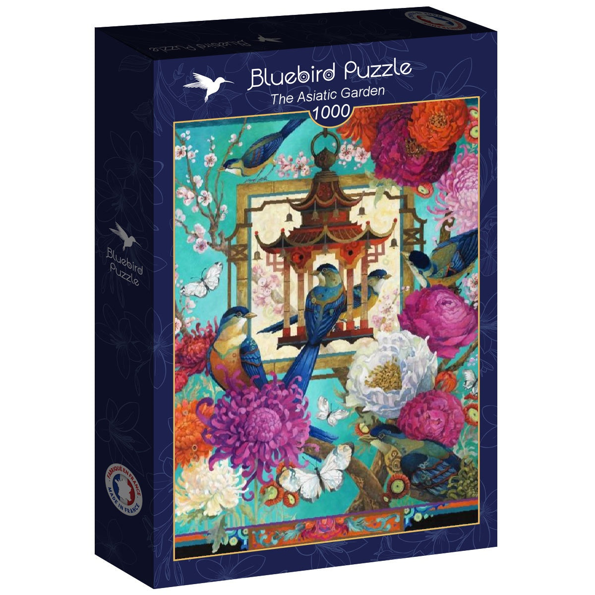 Bluebird - The Asiatic Garden - 1000 Piece Jigsaw Puzzle