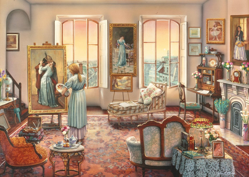 The Finishing Touches - 1000 Piece Jigsaw Puzzle (Bluebird Puzzle)