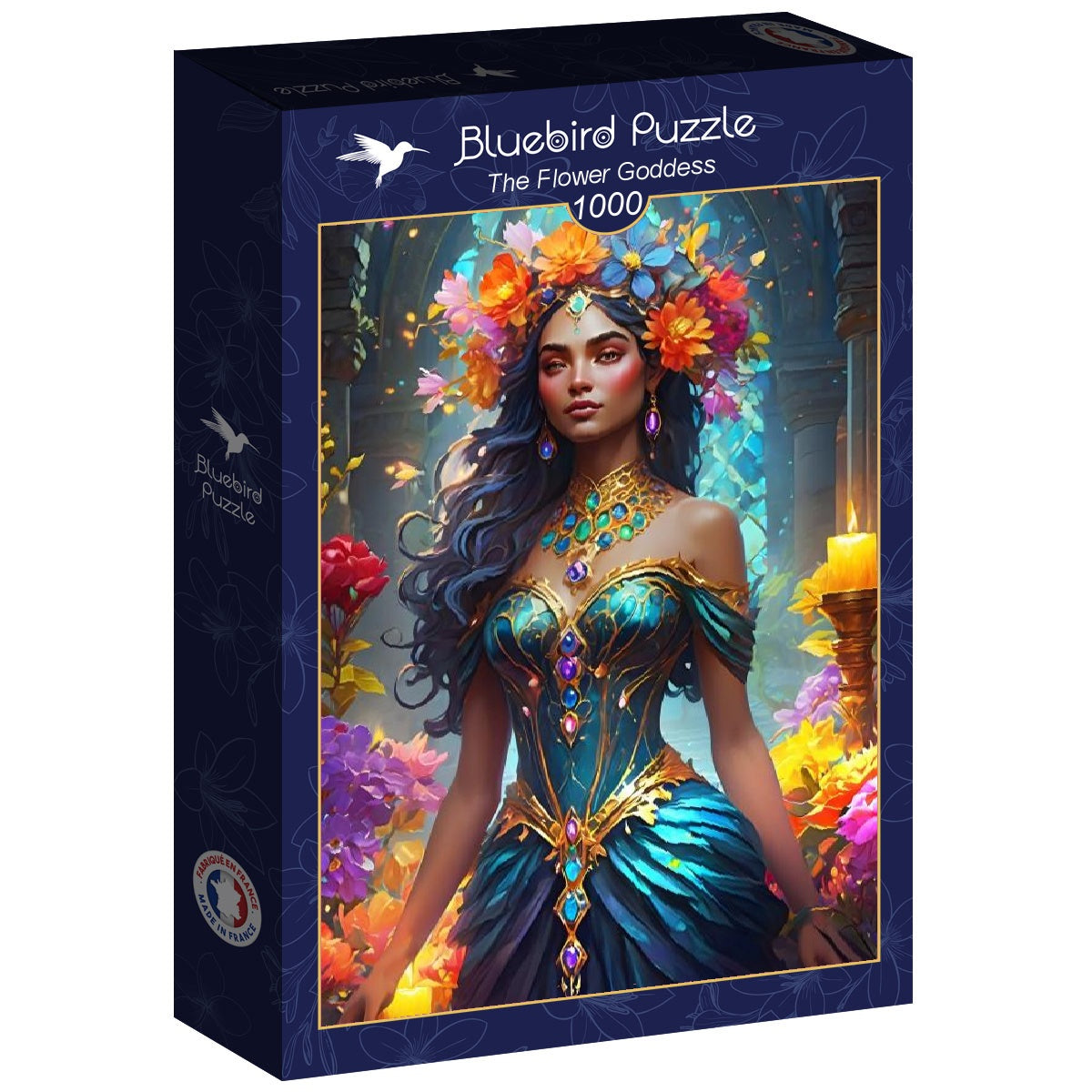 The Flower Goddess - 1000 Piece Jigsaw Puzzle (Bluebird Puzzle)