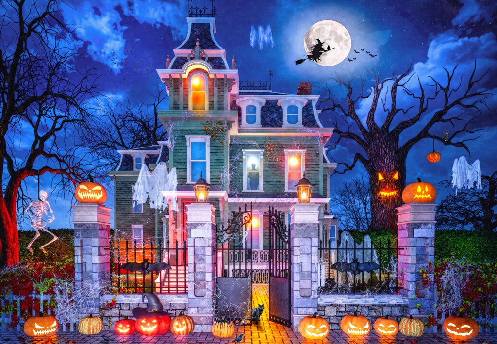 The Halloween House - 1000 Piece Jigsaw Puzzle (Bluebird Puzzle)