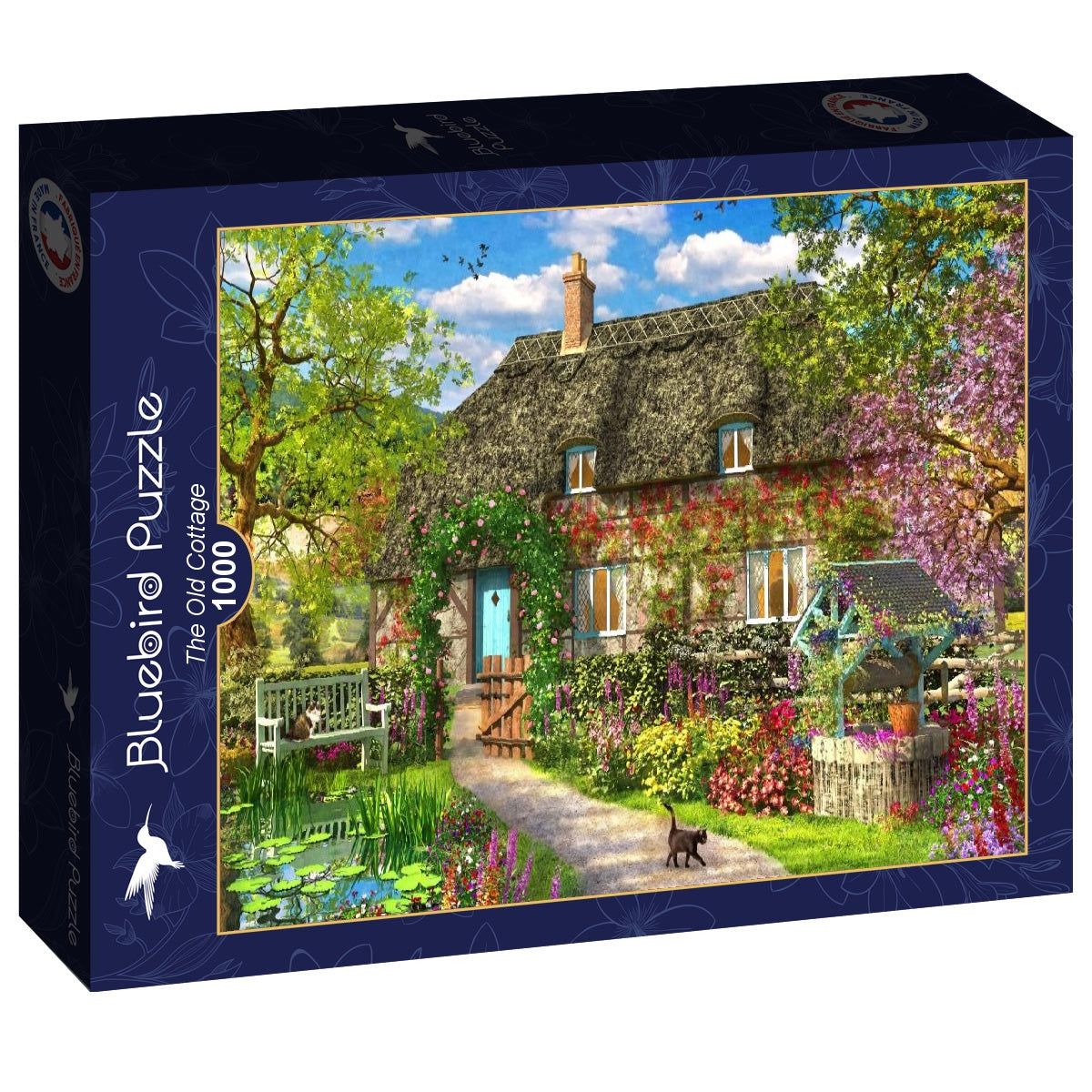 The Old Cottage – 1000 Piece Jigsaw Puzzle (Bluebird)