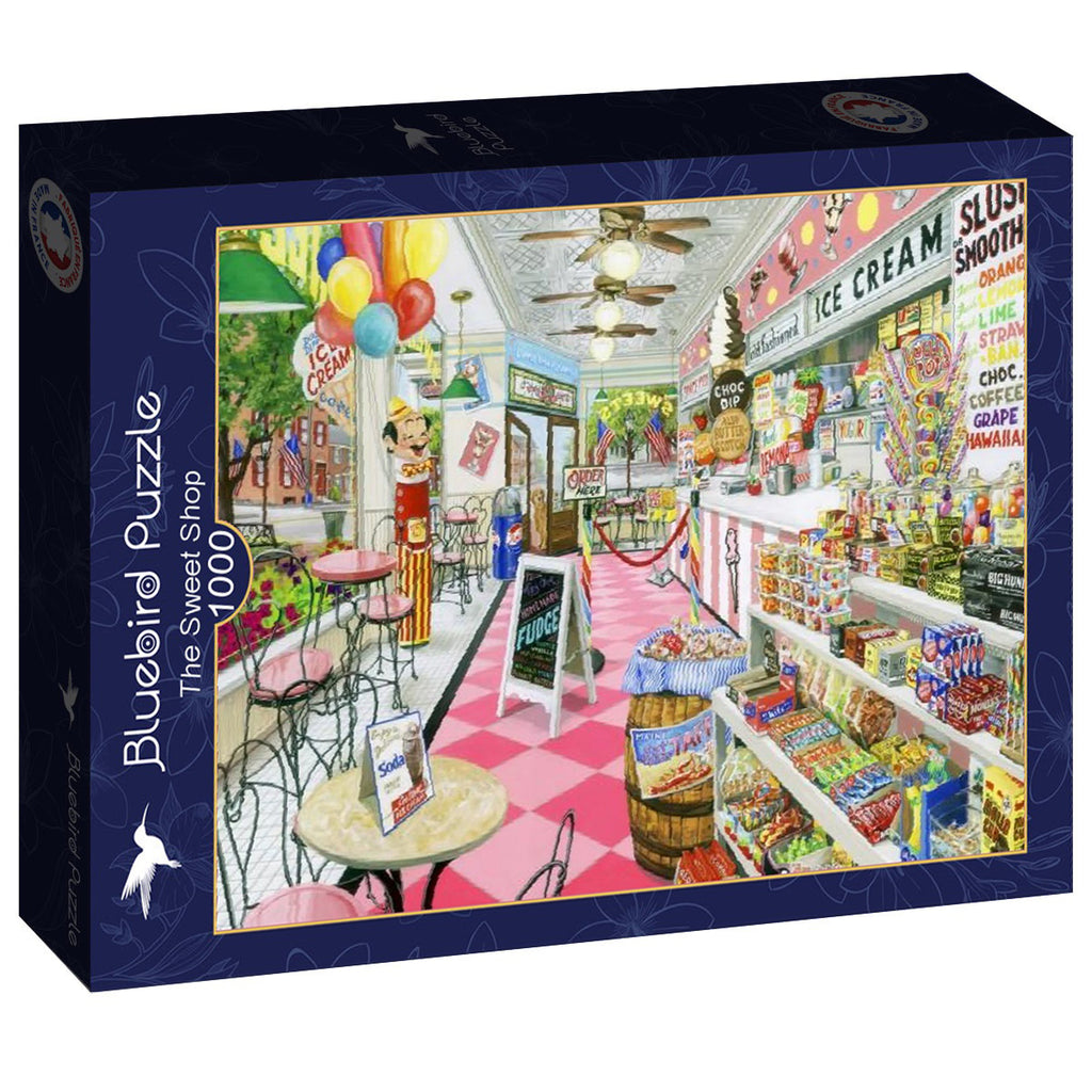 The Sweet Shop – 1000 Piece Jigsaw Puzzle (Bluebird)