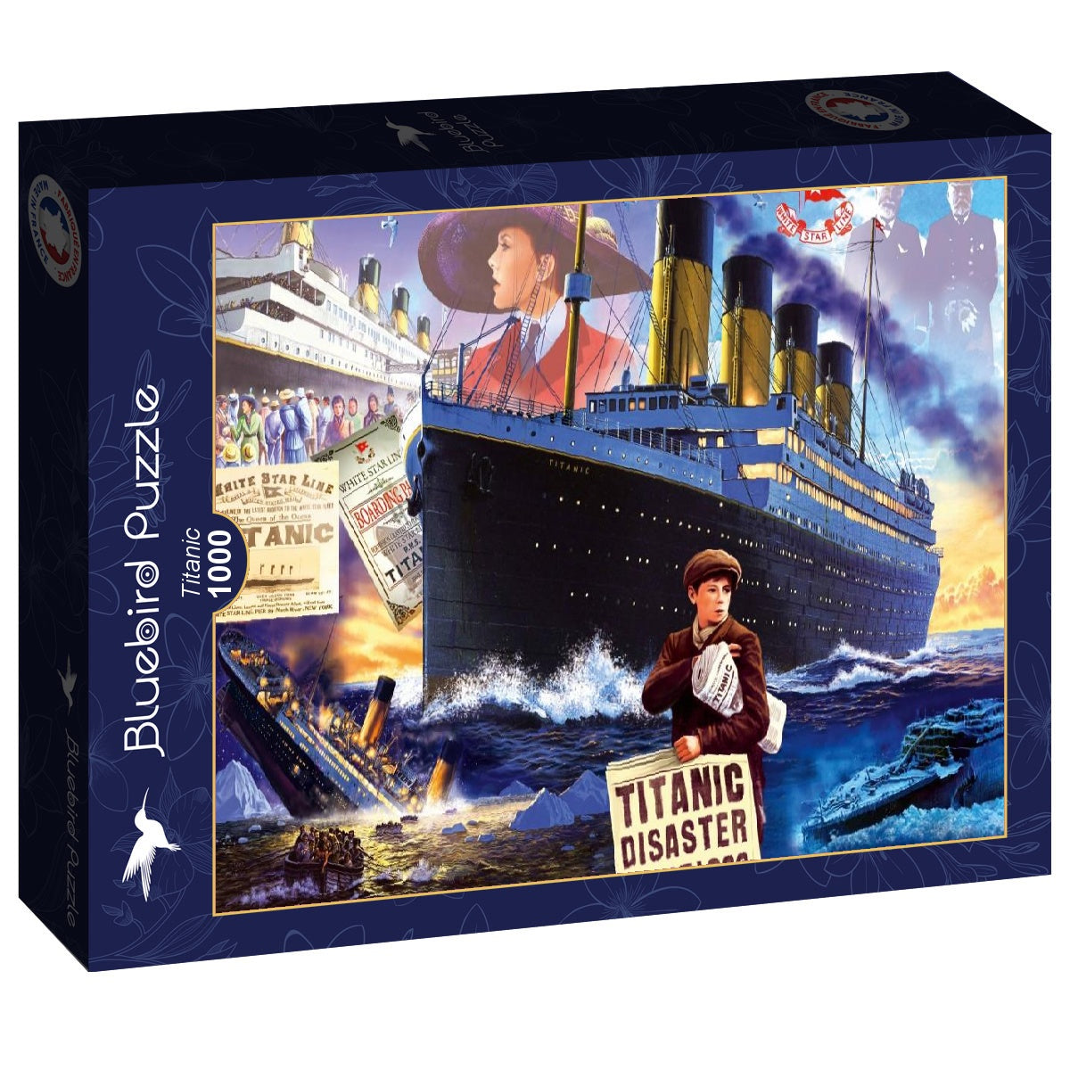 Bluebird - Titanic - 1000 Piece Jigsaw Puzzle