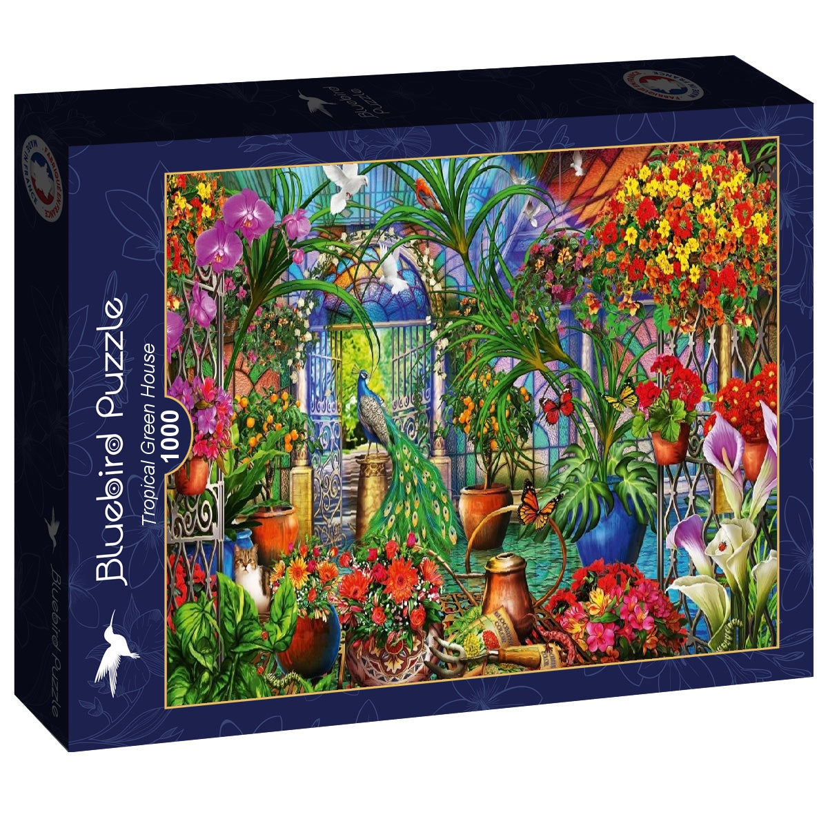 Bluebird - Tropical Green House - 1000 Piece Jigsaw Puzzle