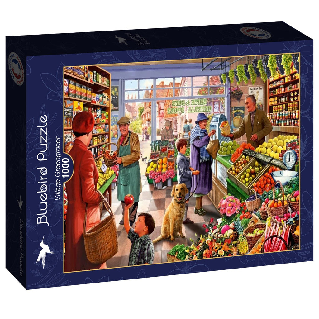 Village Greengrocer – 1000 Piece Jigsaw Puzzle (Bluebird)