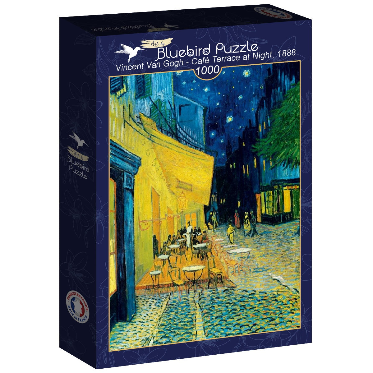 Café Terrace at Night, 1888 by Vincent Van Gogh – 1000 Piece Jigsaw Puzzle (Bluebird)