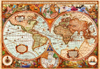 Vintage Map – 1000 Piece Jigsaw Puzzle (Bluebird)