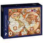 Vintage Map – 1000 Piece Jigsaw Puzzle (Bluebird)
