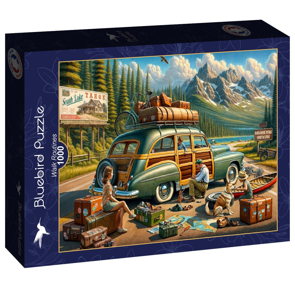 Walk Routines - 1000 Piece Jigsaw Puzzle (Bluebird)